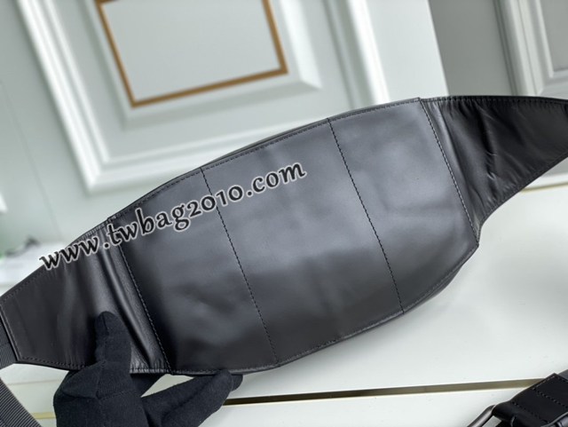 Bottega veneta高端男包 98024 寶緹嘉專櫃款腰包 BV經典款胎牛皮手工編織男士腰包挎包  gxz1355